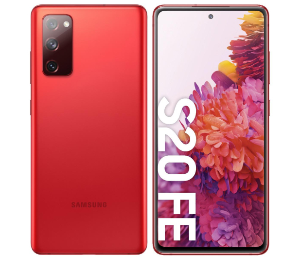 Samsung Galaxy S20 FE Fan Edition Czerwony - 590622 - zdjęcie